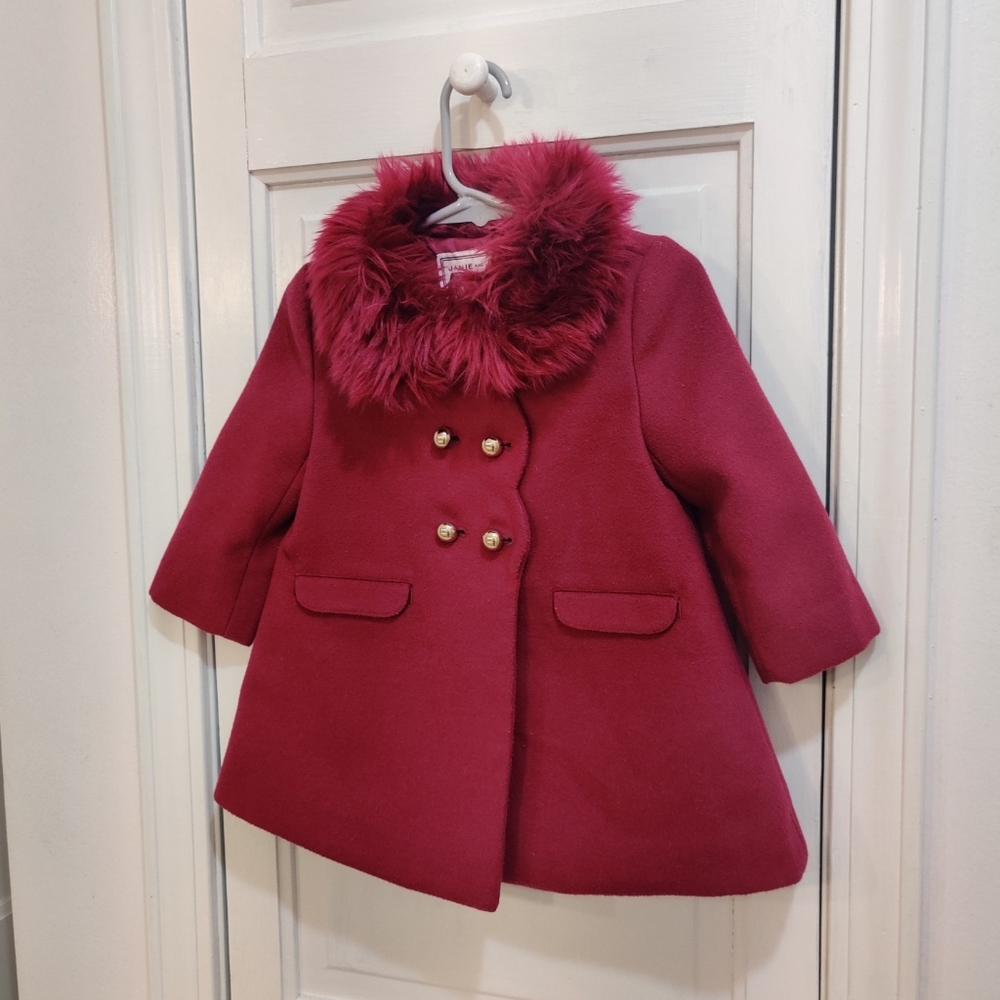 Janie & Jack baby girl coat 12-18m